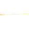 Collier de câblage, 245 x 4,0 mm, jaune