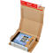 ColomPac Wickelverpackung CP 020, mit Selbstklebeverschluss, Wellpappe, braun, B 198 x T 135 x H 63 mm (für CDs), 20 Stück