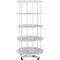 Colonne rotative à 4 étages pour classeurs à levier, sans classeur à levier, H 1660 mm