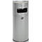 Combi-asbak H 100, zilver