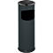 Combi-asbak, H 610 mm, antraciet