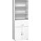 Combikast met hangmappensysteem ALICANTE, 6 ordnerhoogten, B 800 mm, wit