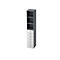 Combinatiekast TOPAS LINE, 6 dossierhoogtes, legborden + 6 laden, grafiet/wit