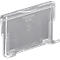 Combivenster voor magazijnbak LF 322, uitneembaar, transparant, 10 stuks