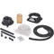 Complete set nat-droogzuiger, zonder gereedschapshouder, incl. grote afvalbak voor 120 l, 1 patroonfilter &amp; 1 vliesfilter, antraciet