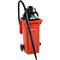 Complete set nat-droogzuiger, zonder gereedschapshouder, incl. grote afvalbak voor 120 l, 1 patroonfilter &amp; 1 vliesfilter, rood