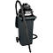 Black industrial vacuum cleaner with hose and attachment. Inscription: "Manutec MAMMUT".