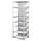 Complete stelling PROGRESS 500 T, basissectie, met achterwand, H 2600 x B 960 x D 640 mm