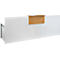 Comptoir Come-In, 1 étagère, droit, largeur 2400 mm, coloris blanc/hêtre 