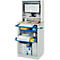 Computer-Station adlatus Typ 2015, B 720 x T 660 x H 1810 mm, stationär