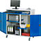 Computerkast type 1100T-M60, B 1100 x D 520 x H 1060 mm, mobiel