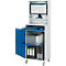 Computerkast type 650-M65, B 650 x D 520 x H 1770 mm, verrijdbaar