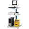 Computerstandaard type 6001, B 650 x D 650 x H 1150 mm, stationair