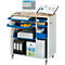 Computerstation adlatus type 6001, B 1030 x D 660 x H 1100 mm, verrijdbaar