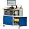 Computerstation type 6001, B 1100 x D 800 x H 1150 mm, verrijdbaar