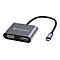 Conceptronic DONN16G - Dockingstation - USB-C 3.2 Gen 1 - HDMI, VGA