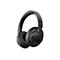 Schwarze Over-Ear-Kopfhörer vor weißem Hintergrund.