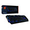 Conceptronic KRONIC - Tastatur - Hintergrundbeleuchtung - USB - Deutsch - Tastenschalter: blauer Schalter