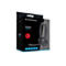 Conceptronic Polona Bluetooth-Headset in schwarzer Verpackung mit Mikrofonarm und Produktinfos.