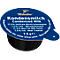 Blue condensed milk capsule with the inscription "Tchibo Kondensmilch". Contains non-fat dry milk solids, 7.5% fat. 7.5 g.