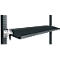 Console de rangement inclinable Manuflex, pour séries Universal ou Profi, profondeur utile 345 mm, pour largeur de table de 1500 mm, anthracite