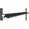 Console de rangement inclinable Manuflex, pour séries Universal ou Profi, profondeur utile 345 mm, pour largeur de table de 1750 mm, anthracite