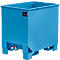 Container voor routetreinen type CS 30, 3-voudig stapelbaar, capaciteit 0,3 m³, tot 500 kg, lichtblauw RAL 5012