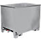 Container voor routetreinen type CS 80, 3-voudig stapelbaar, capaciteit 0,8 m³, tot 1000 kg, gegalvaniseerd