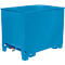 Container voor routetreinen type CS 80, 3-voudig stapelbaar, capaciteit 0,8 m³, tot 1000 kg, lichtblauw RAL 5012