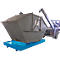 Containerbak CW 1, staal, voor afzetcontainer tot 10 m³, neigingshoek 5°, 2300 x 2030 x 560, RAL5012