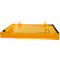 Containerbak CW 2, staal, voor afzetcontainer tot 10 m³, neigingshoek 5°, 2800 x 2030 x 560, RAL2000