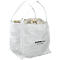 Containerzak Schäfer Shop Genius Big Bag, open top, tot 100 kg, 2 hijslussen, 5 stuks, B 400 x D 400 x H 400 mm, wit