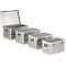 Contenants de transport, aluminium, 156 l
