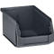 Contenedor abierto LF 211, conductivo ESD, negro, dimensiones externas L 168 x W 103 x H 76 mm, contenido 0,9 L