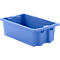 Contenedor apilable giratorio FB 530, 17 l, azul