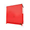 Contenedor BAUER CEN 29-2 IBC, acero, puerta de doble hoja, ancho 3175 x fondo 1480 x alto 3445 mm, rojo