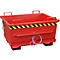 Contenedor con trampilla BKB 500, rojo