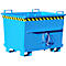 Contenedor con trampilla BKB 700, azul