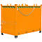 Contenedor con trampilla FB 2000, naranja