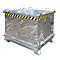 Contenedor con trampilla SB 1000, galvanizado