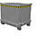 Contenedor con trampilla SB 1000, gris