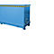 Contenedor con trampilla SB 2000, azul