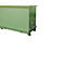 Contenedor con trampilla SB 2000, verde