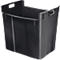 Contenedor de residuos reciclables, 40 l, negro