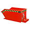 Contenedor de virutas SGU 30, rojo (RAL 3000)