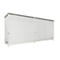 Conteneur à rayons BAUER CEN 65-2 IBC, acier, porte coulissante, L 7100 x P 1550 x H 3465 mm, blanc