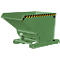 Conteneur basculant automatique Bauer type 4A 1200, 3 points de déverrouillage, système de roulement, capacité 1,2 m³, jusqu'à 1500 kg, vert réséda RAL 6011