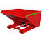 Conteneur basculant automatique Bauer type 4A 900, 3 points de déverrouillage, système de roll-off, capacité 0,9 m³, jusqu'à 1000 kg, rouge feu RAL 3000