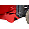 Conteneur basculant automatique Bauer type 4A 900, 3 points de déverrouillage, système de roll-off, capacité 0,9 m³, jusqu'à 1000 kg, rouge feu RAL 3000