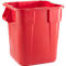 Conteneur Brute, carré, 105 L, rouge